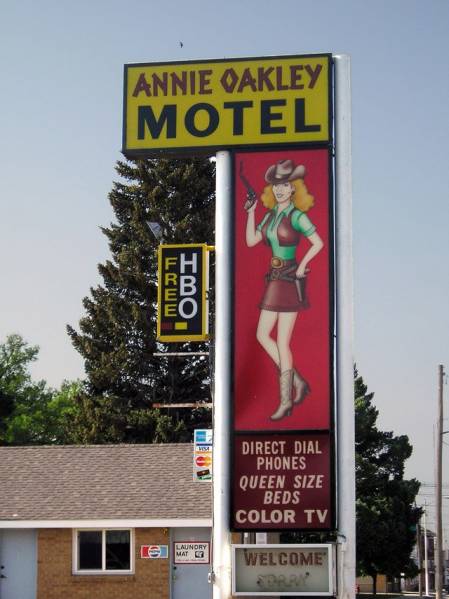 Annie Oakley Motel in Oakley, Kansas