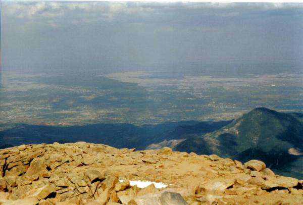 ...above the fruited plain