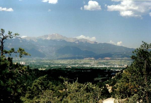 Pikes Peak from Palmer Park