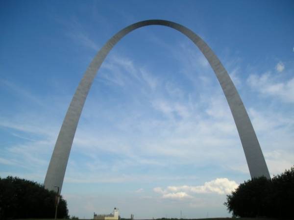 Gateway Arch in St. Louis, Missouri