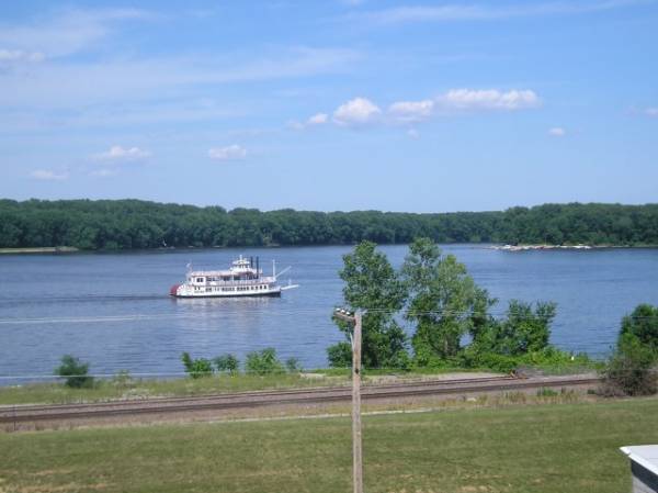 Mississippi River at Hannibal, Missouri