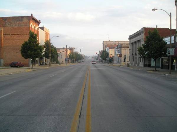 Main Street in Keokuk, Iowa