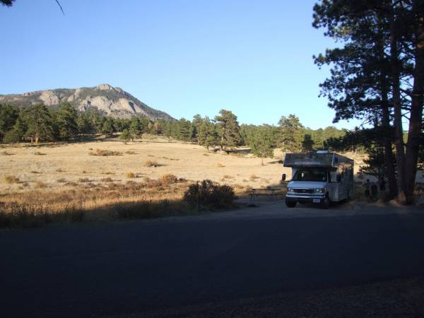 Morraine campground, RMNP