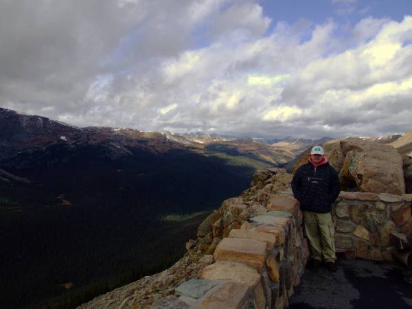 Yours truly at Forest canyon overlook.