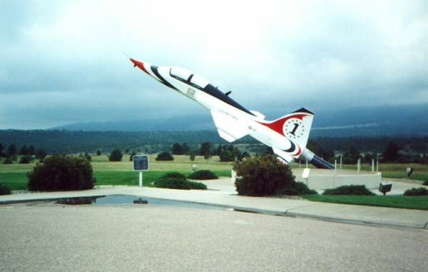 Mounted Thunderbird at Academy Airfield
