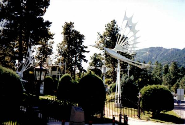 Starr Kempf Sculpture Garden in 1997
