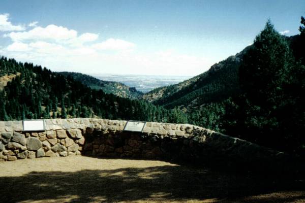 View from Helen Hunt Falls