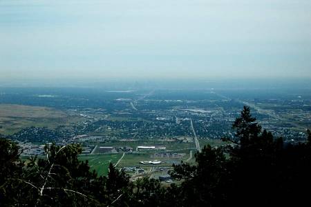 Downtown Denver from Lookout Mountain