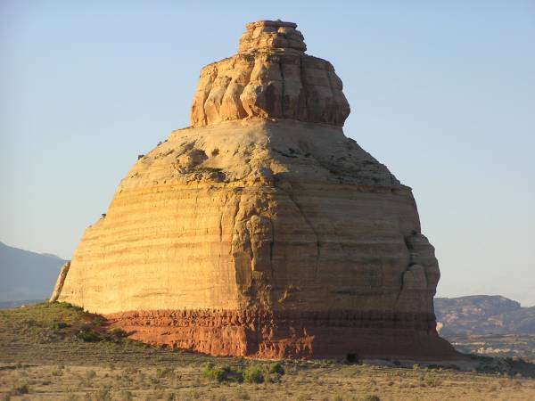 Closer View of Church Rock