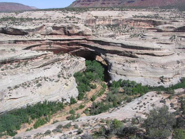 Another distant view of Kachina Bridge