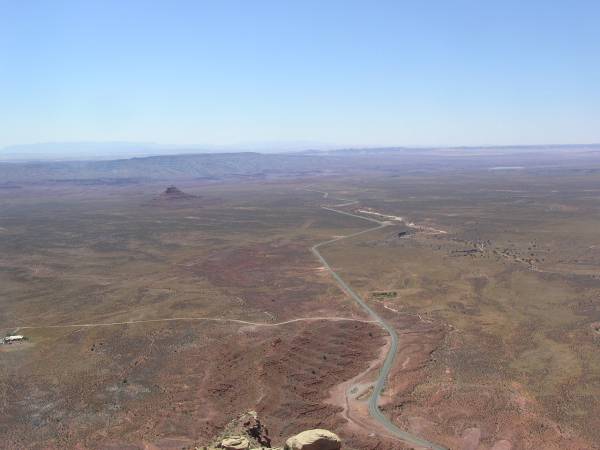 View from top of Cedar Mesa
