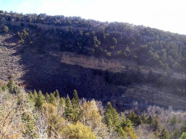 Scenic View Along the Sandia Crest Byway