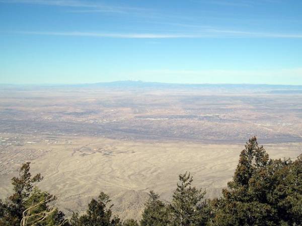 Albuquerque From the Top of Sandia Crest