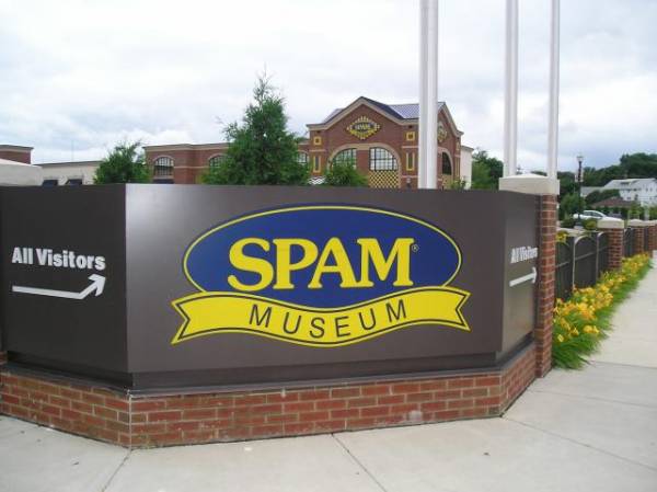SPAM Museum Sign, Austin, Minnesota