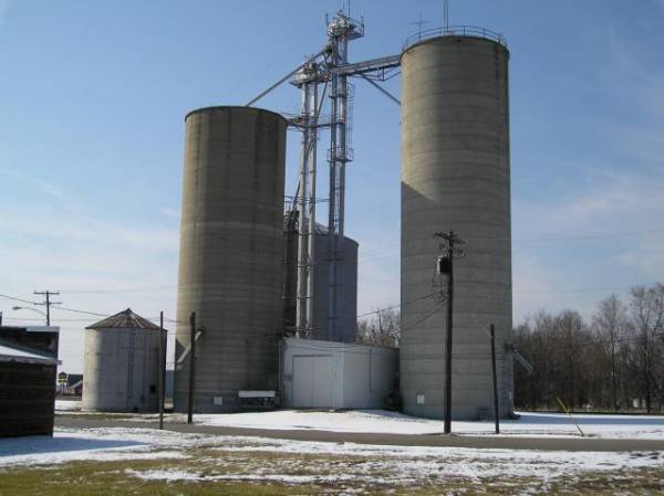 Grain Elevator in Chenoa, Illinois