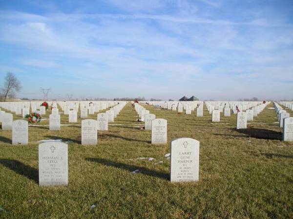 Abraham Lincoln National Cemetery in Elwood, Illinois