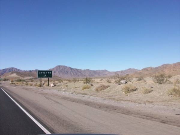 Zzyzx, California