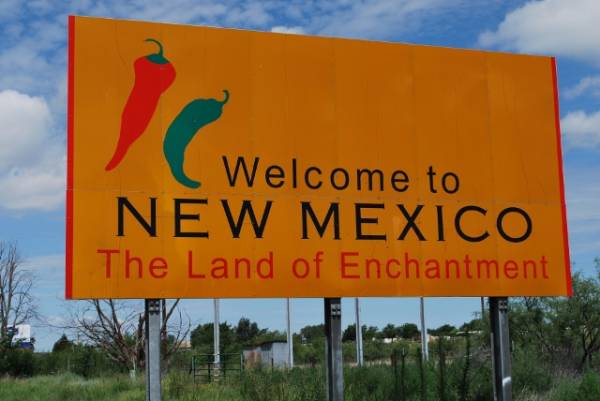 Welcome to New Mexico Sign