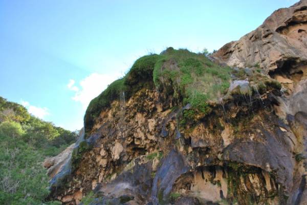 Sitting Bull Falls in New Mexico