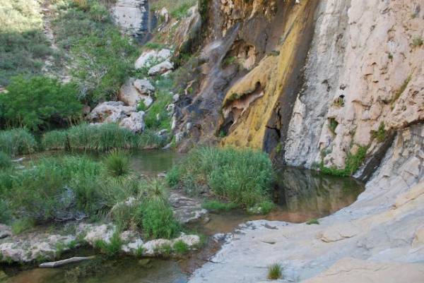 Sitting Bull Falls in New Mexico