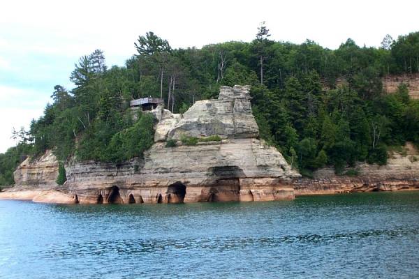 Miners Castle at Pictured Rocks