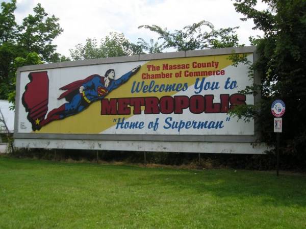 Welcome to Metropolis Sign