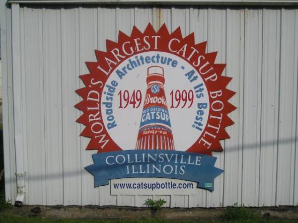 World's Largest Catsup Bottle