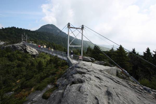 Mile High Swinging Bridge
