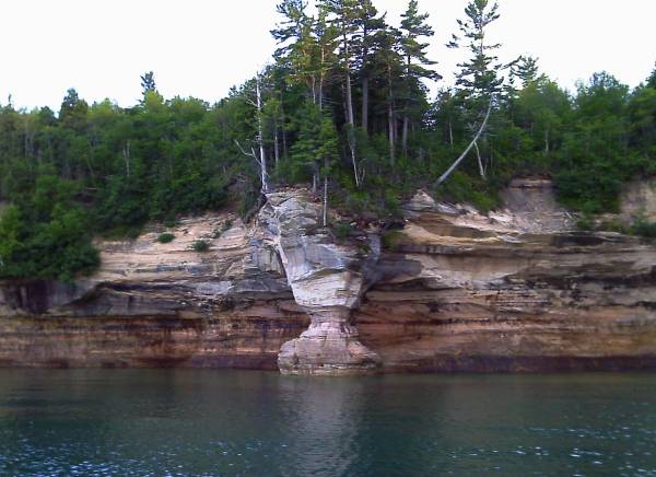 The Vase at Pictured Rocks