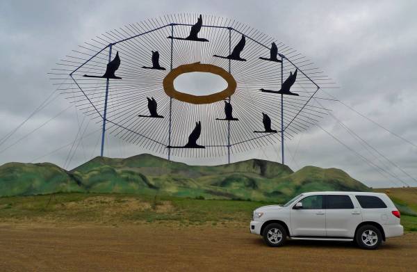 Geese in Flight, Enchanted Highway