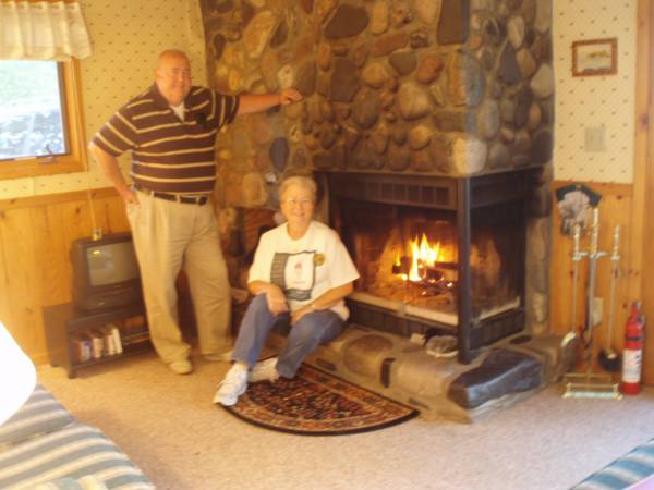 Inside Otter Bank Cabin