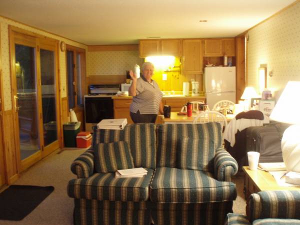 Kitchen Area of Cabin