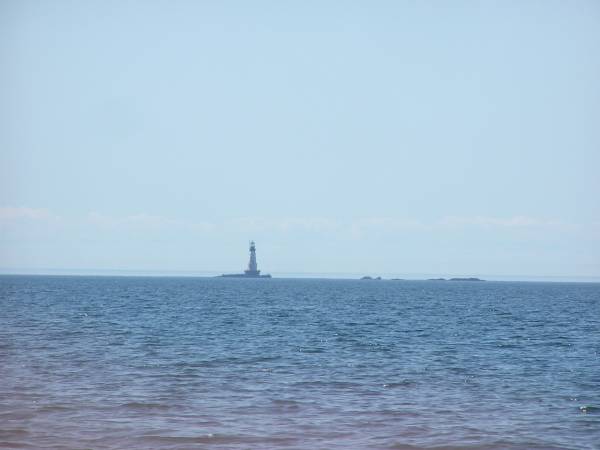 Rock of Ages Lighthoust in the Distance