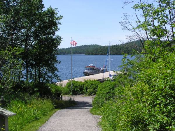 Trail Back to Windigo Dock