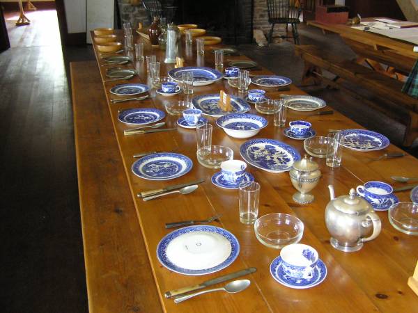 Dining Table in Great Hall