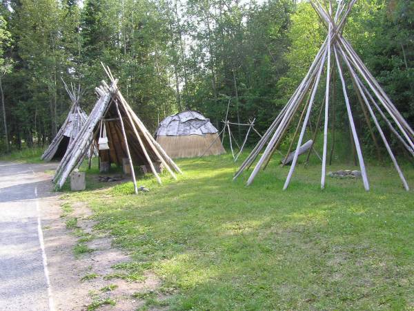 Shelters Being Built
