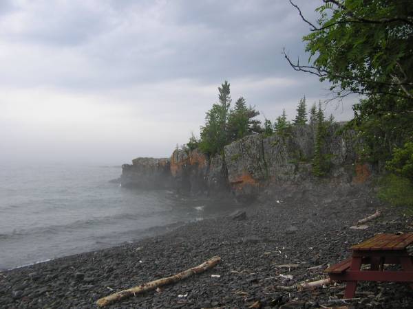 Foggy Coastline