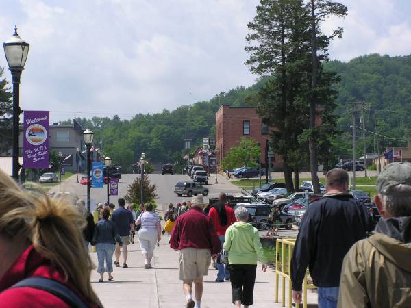 Heading to  the Docks - Munising