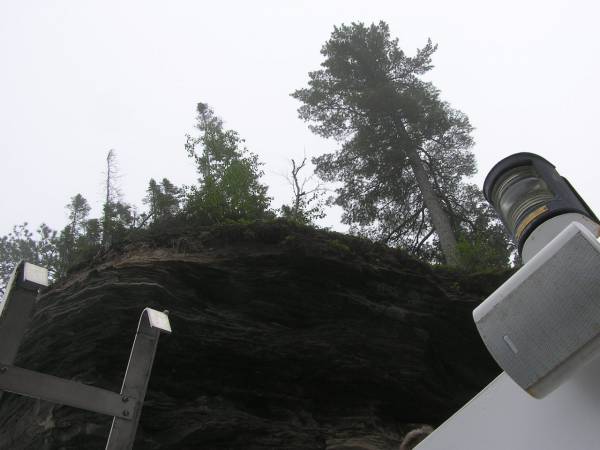 Backing Out of Chapel Cove