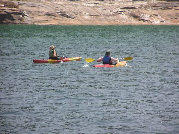 Two Kayakers