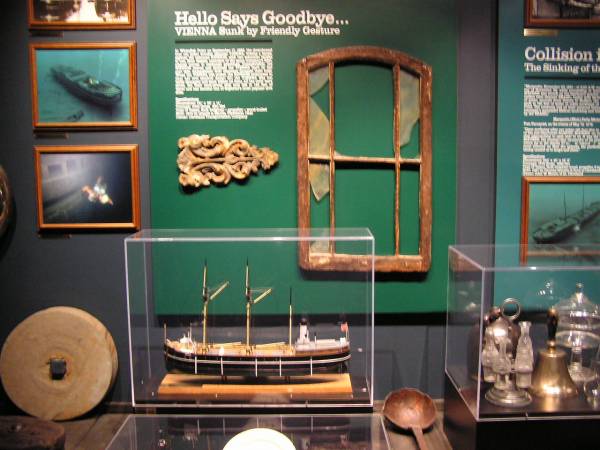 Exhibit Inside the Shipwreck Museum