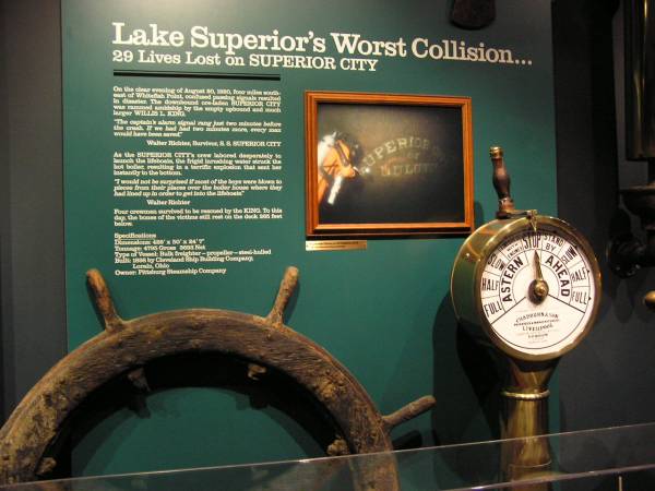 Exhibit Inside the Shipwreck Museum