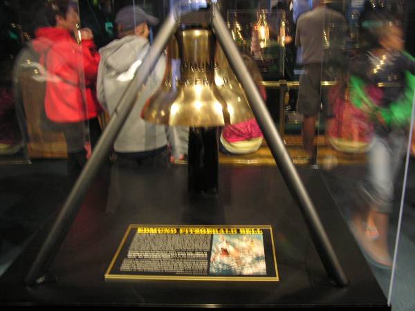Bell From the Edmund Fitzgerald in the Shipwreck Museum