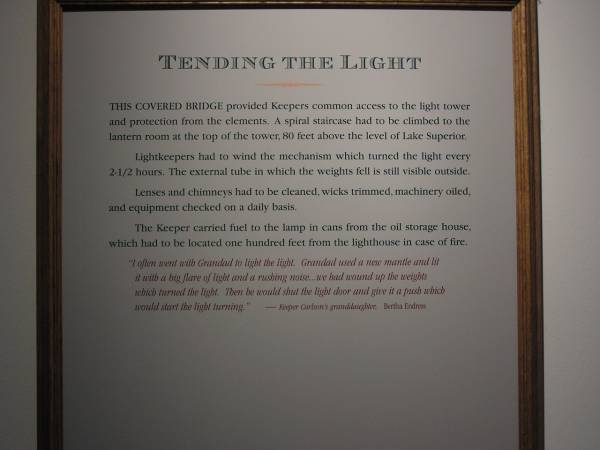 Inside the Lighthouse