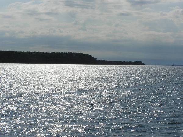 Nearing Mackinac Island
