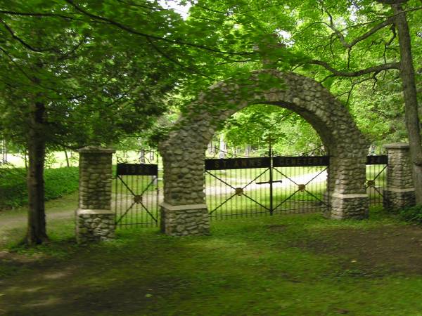 Cemetery Back Gate