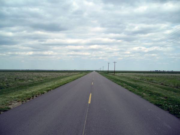 Open Road in Oklahoma