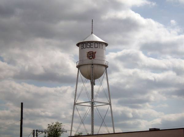 Boise City Watertower in Oklahoma
