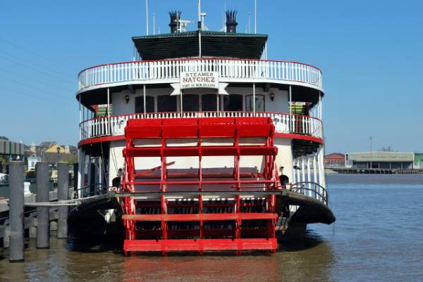 Steamer Natchez in New Orleans, LA