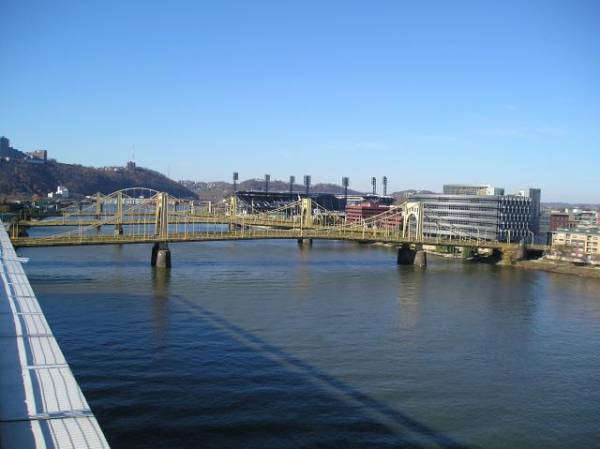 Allegheny River in Pittsburgh, Pennsylvania